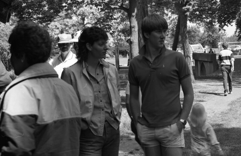 1985 Employees, Picnic at Riverside Park 13