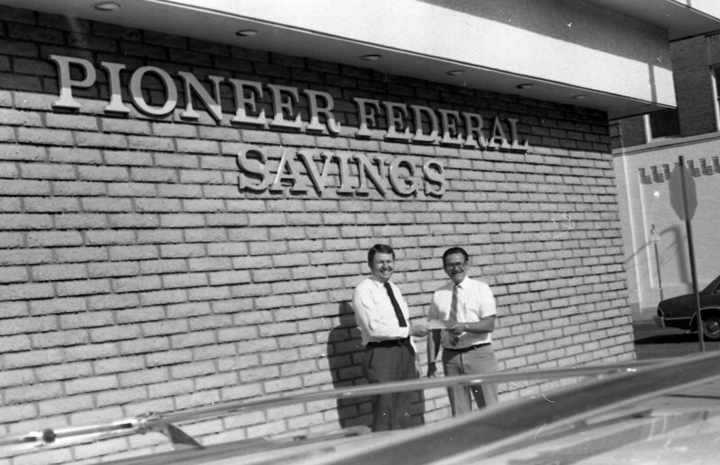 1984 Stadium, Pioneer Federal Savings Donation 05
