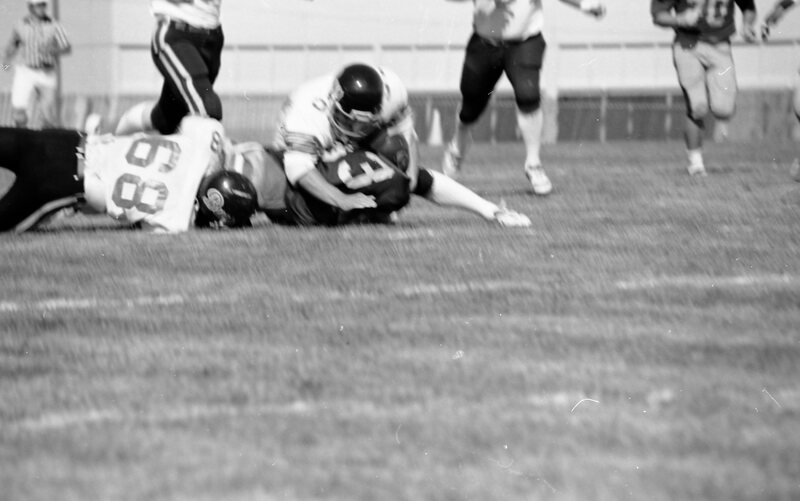 1982 Football, EOSC vs. Whitworth, September 22nd 27