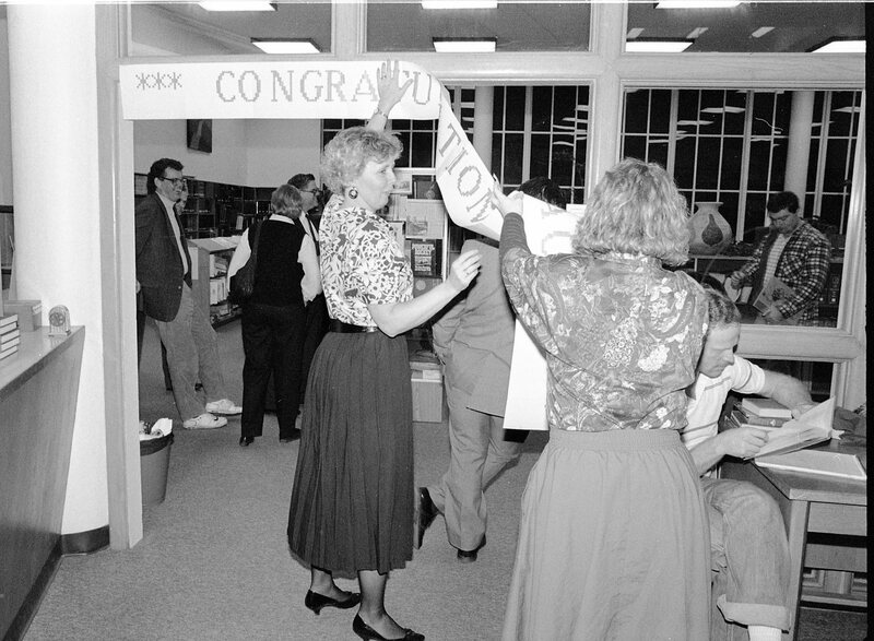 1991 Jack Evans, "Powerful Rockey" Book Signing 10