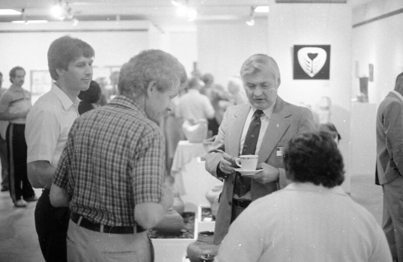 1983 State Board of Higher Education and Faculty, Reception 15
