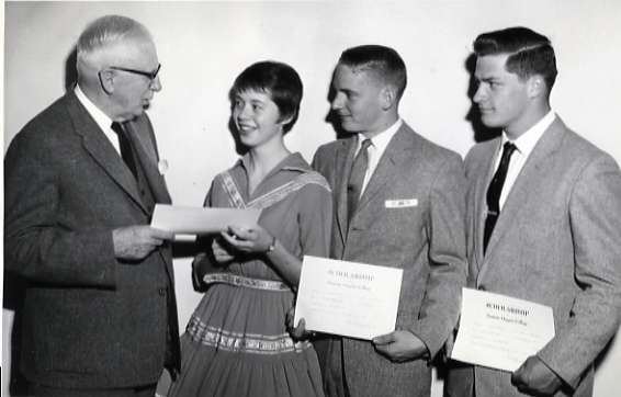 1959-60 Scholarships, Mt. Emily Lumber