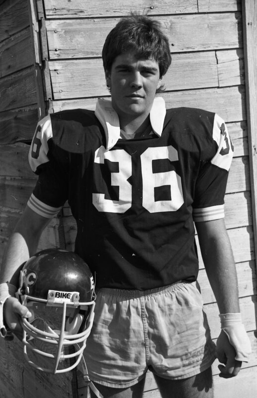 1984 Football Player, October Portraits 62