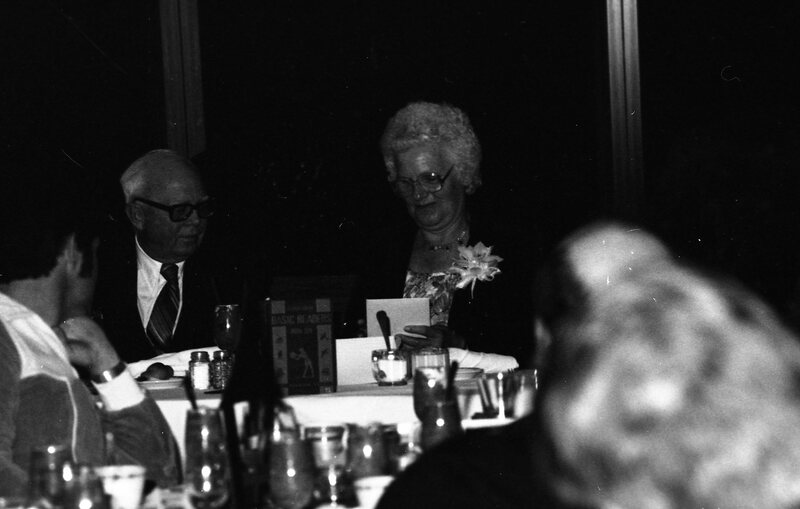1985 Chancellor Visit, Dinner 03