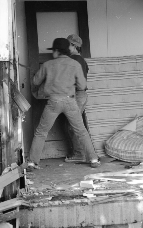 1987 La Grande, House Demolition 08