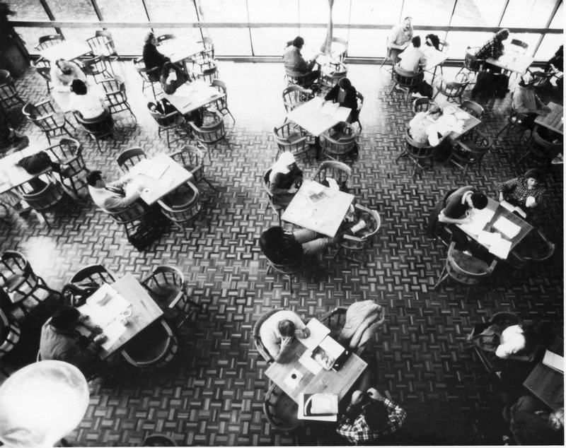 80's Hoke Hall, Cafeteria 01