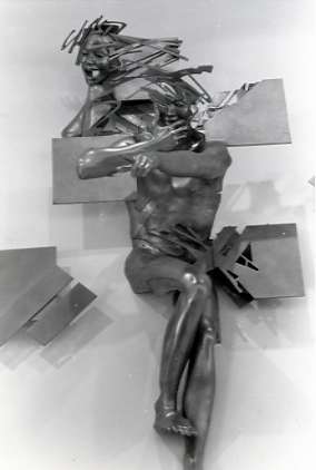 1992 Sculpture, Metal People 2
