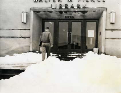 50's Pierce Library Entrance