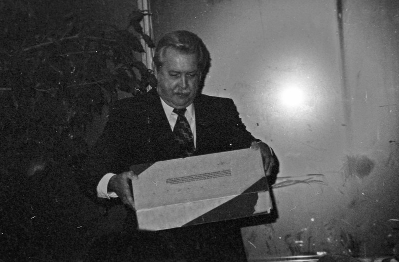 1985 Chancellor Visit, Dinner 01