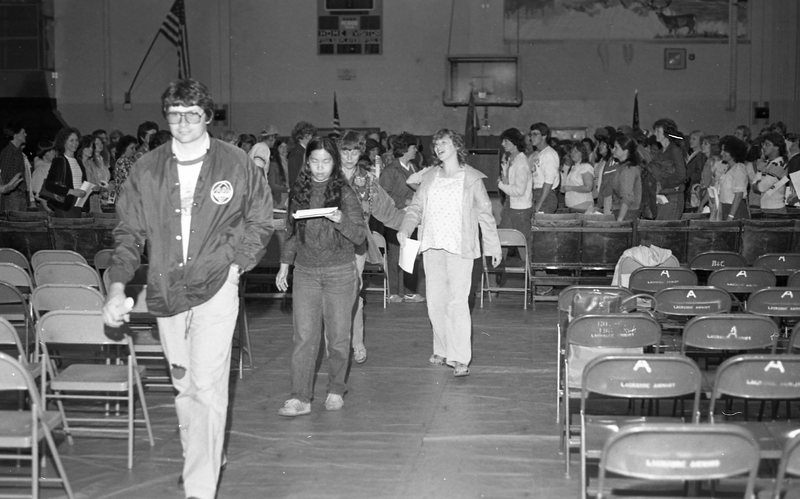 1982 Graduation, Practice 01