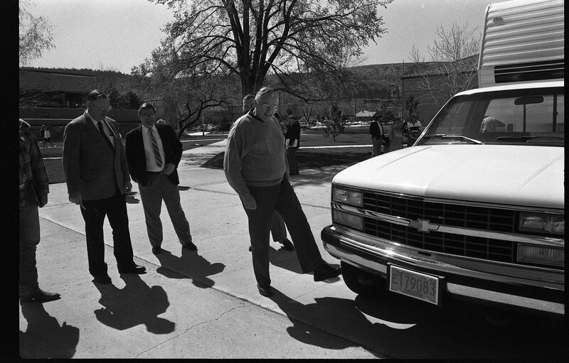 1991 Mobile Laboratory, Ribbon Cutting 13