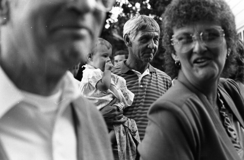 1984 School Begins, Faculty & Staff Reception at President Gilbert's House 11