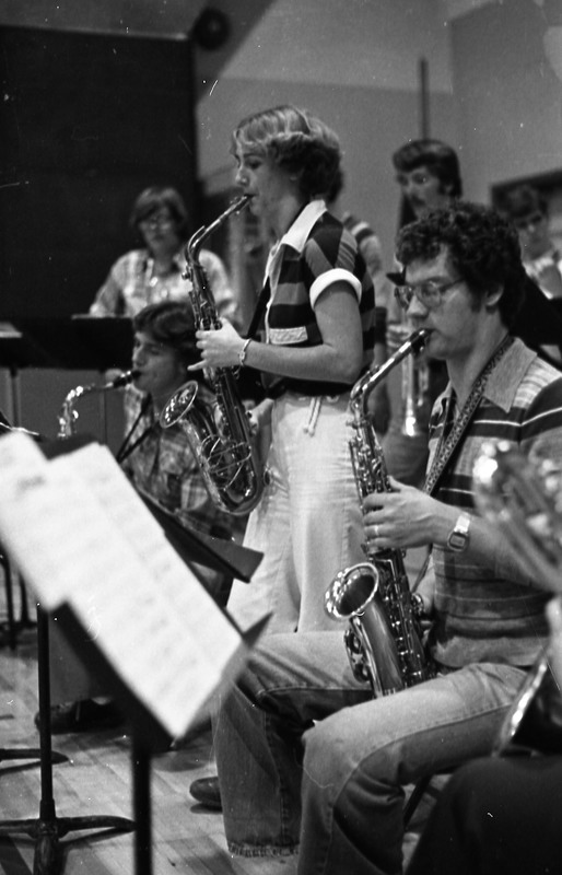 1981 Alumni Basketball Game, Pep Band 01