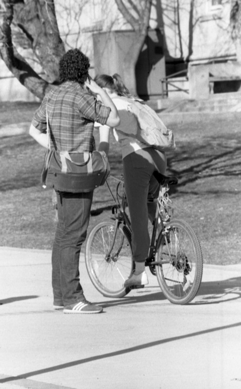 1986 Students, Outdoors in March 23