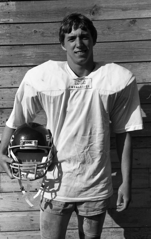 1984 Football Player, October Portraits 14