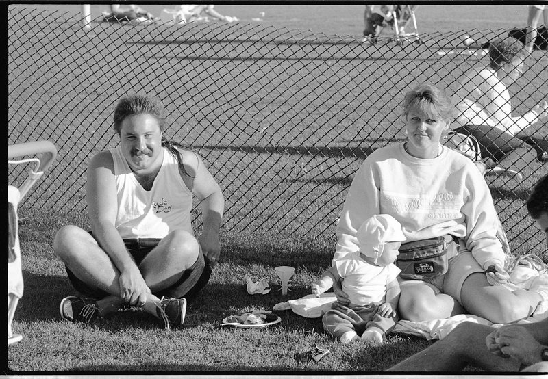 1991 Football, Alumni Game BBQ 01