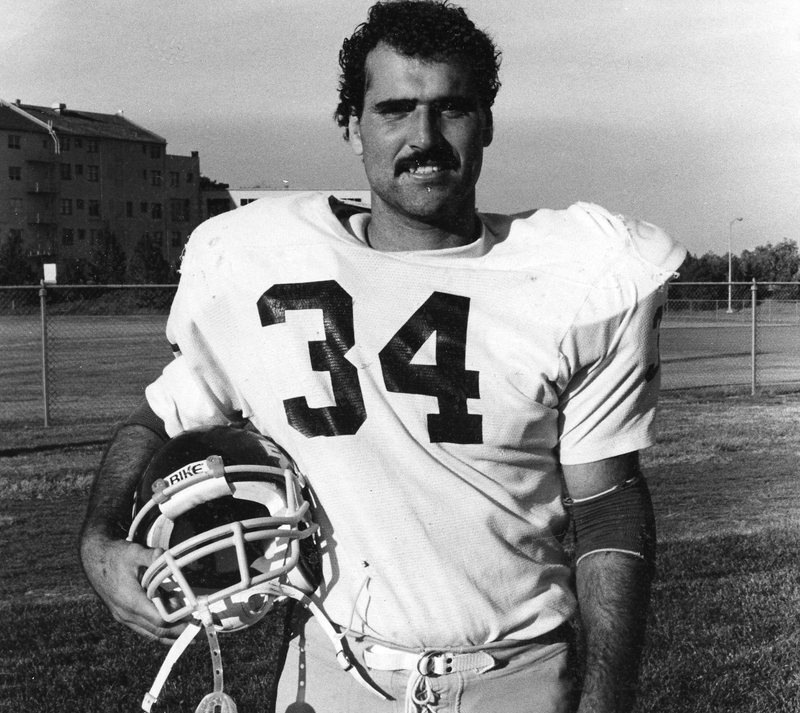 1984 Football Player, Jack Lane 01
