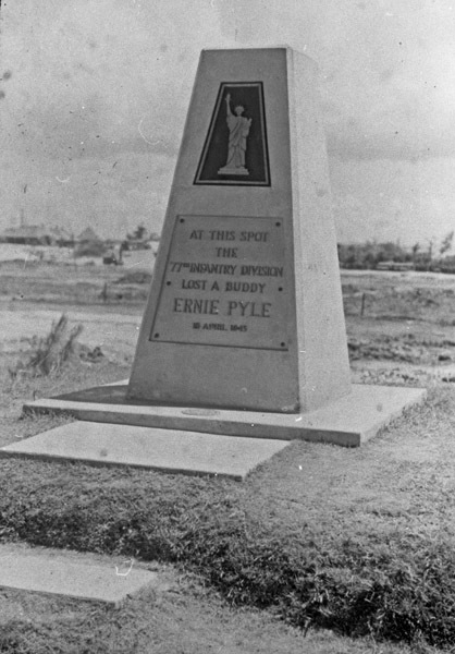 Memorial, Ernie Pyle 2