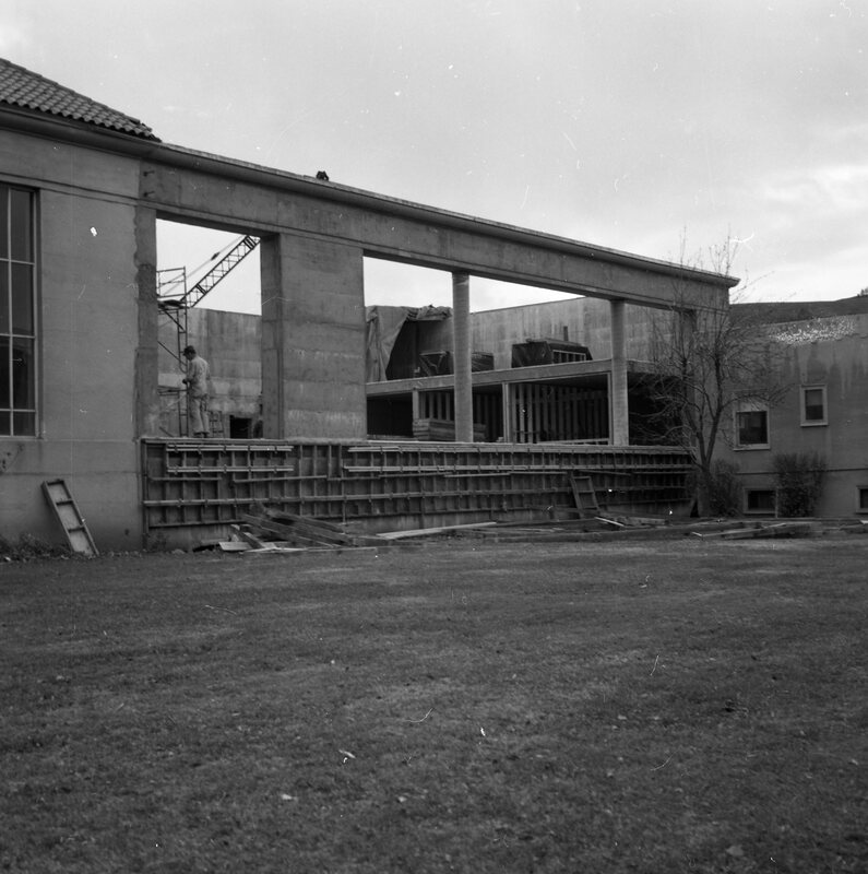 1971 Walter M. Pierce Library Remodel, Exterior 14