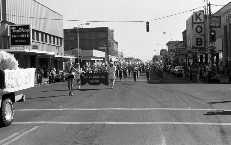 1981 Parade, La Grande High School Marching Band 02