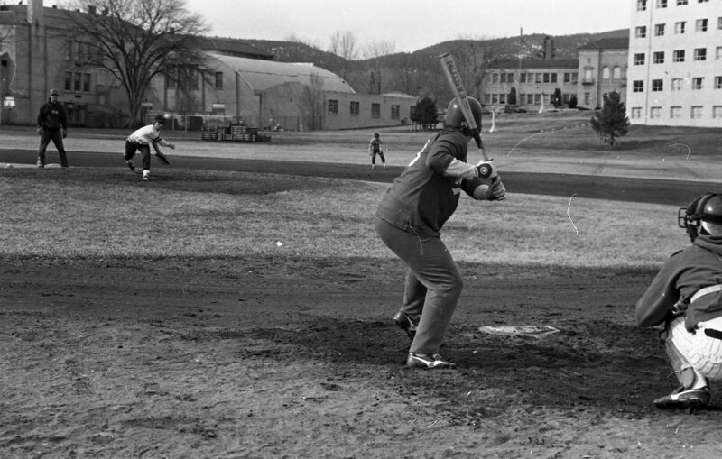 1985 Baseball, April Practice 18