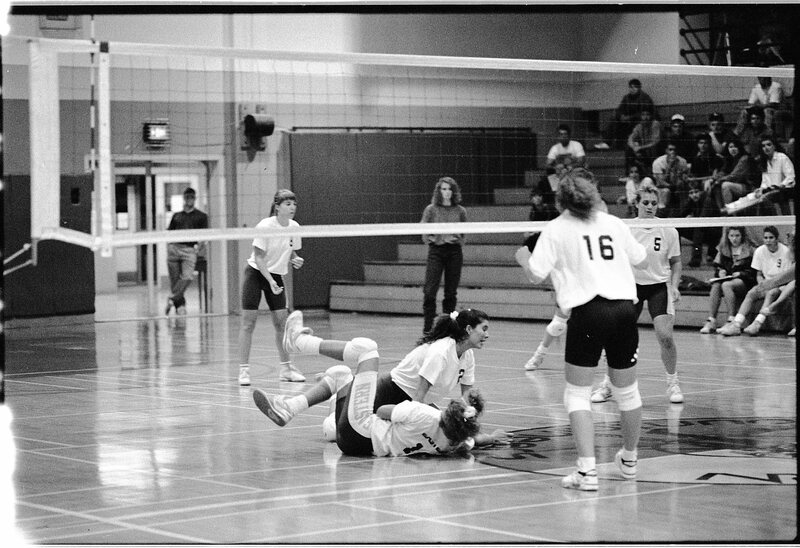 1991 Volleyball Action, Lewis &amp; Clark at EOSC 24