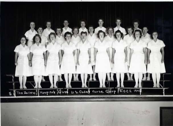 1945 Nursing Class, The Dalles 1-2