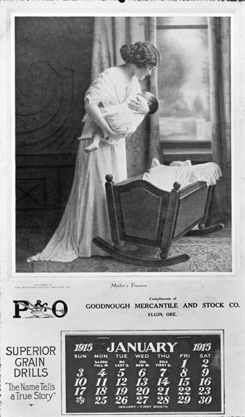 Calendar, Goodnough Mercantile 2