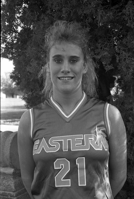 1990 Women's Basketball Player, Fall Portraits 07