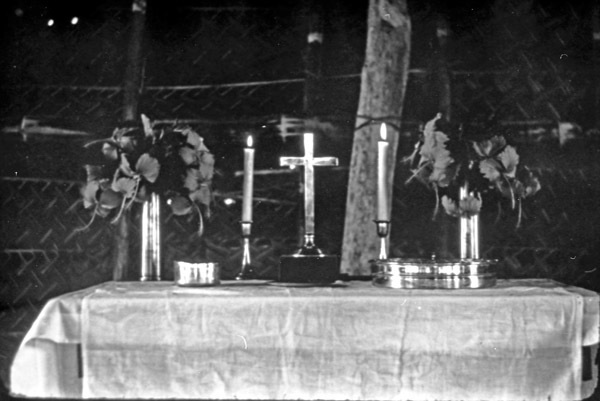 Dobodura Camp, Chapel Altar