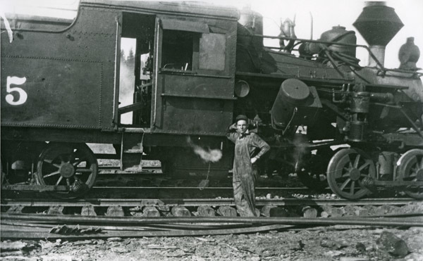 Train Engine, Heisler #5
