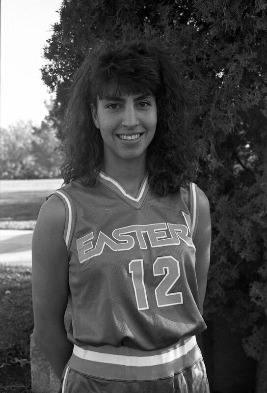 1990 Women's Basketball Player, Fall Portraits 09