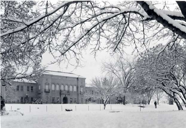 1983 Inlow Hall in Winter 1-1