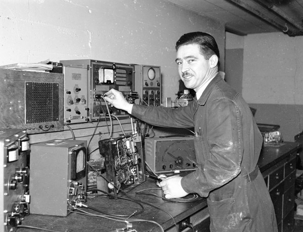 1949-50 Employee, Carlos Easley 1-2