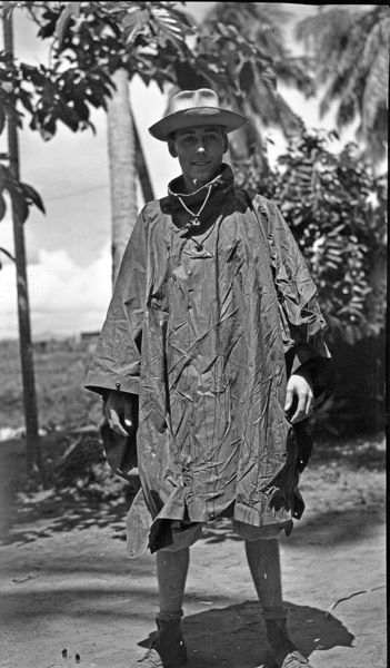 Van Reimer in Rain Poncho 1