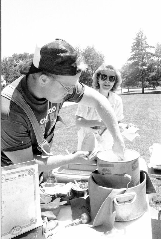 1991 New Sidewalk Dedication, BBQ 03