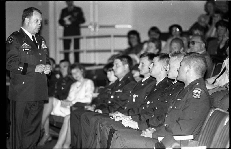 1991 ROTC Ceremony, Speaker 17