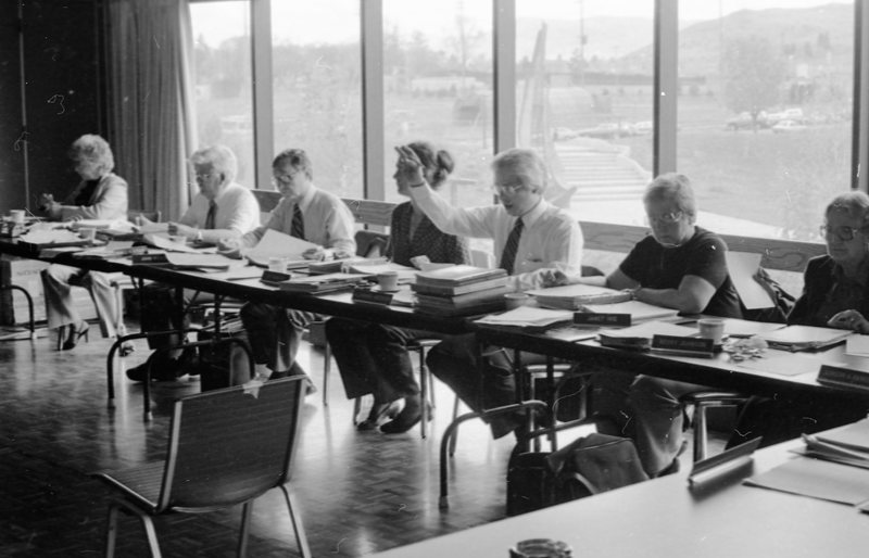 1983 Meeting, Officials 01