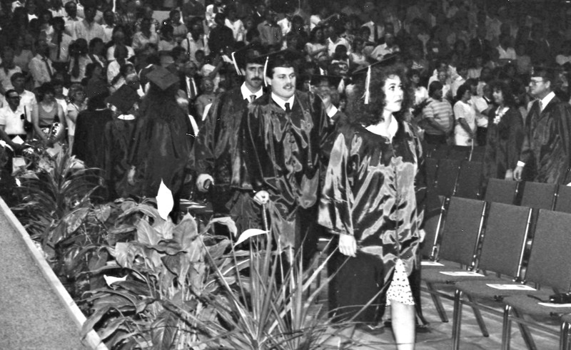 1989 Graduation, Graduates Walk