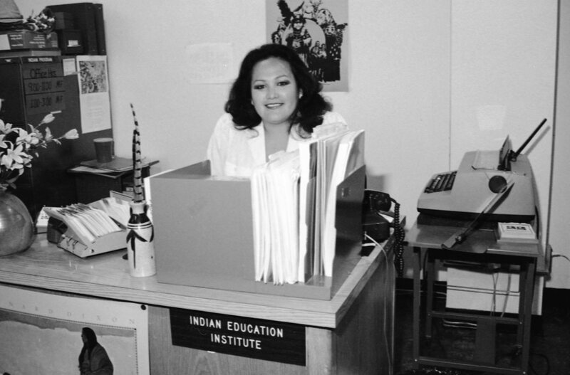 1986 Native American Student Worker 05