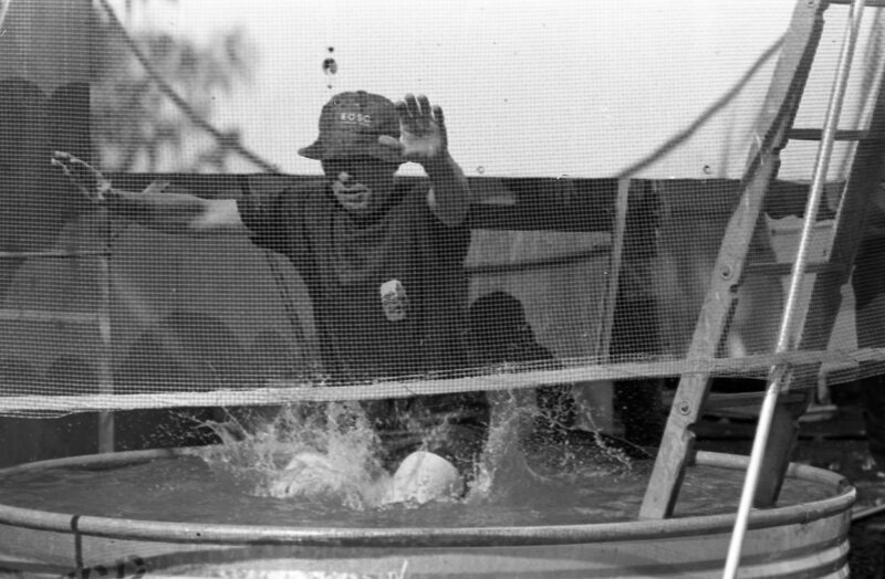 1976 Octoberfest, Dunk Tank with Rodney Briggs 03