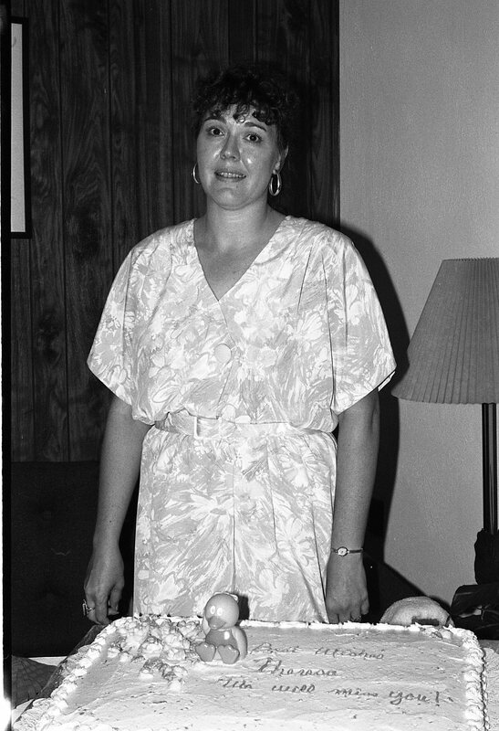 1990 Employees, Theresa Jordan Goodbye Party 02