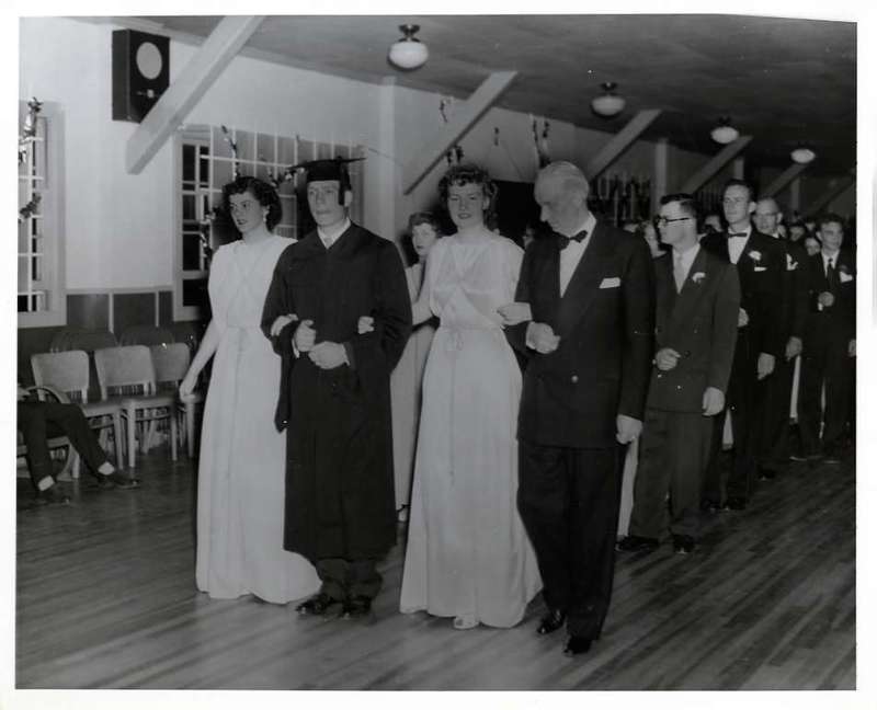 1953 Evensong Ball Procession 2