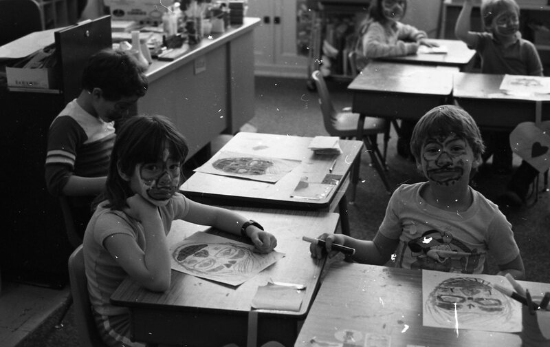 1984 Ackerman Elementary School, Face Paint 03