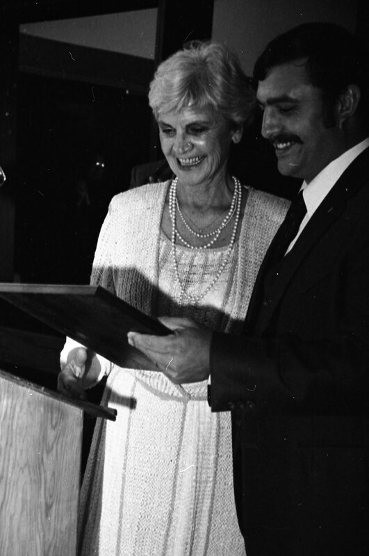 1984 Distinguished, Caroline Glassman, Honors Banquet 02