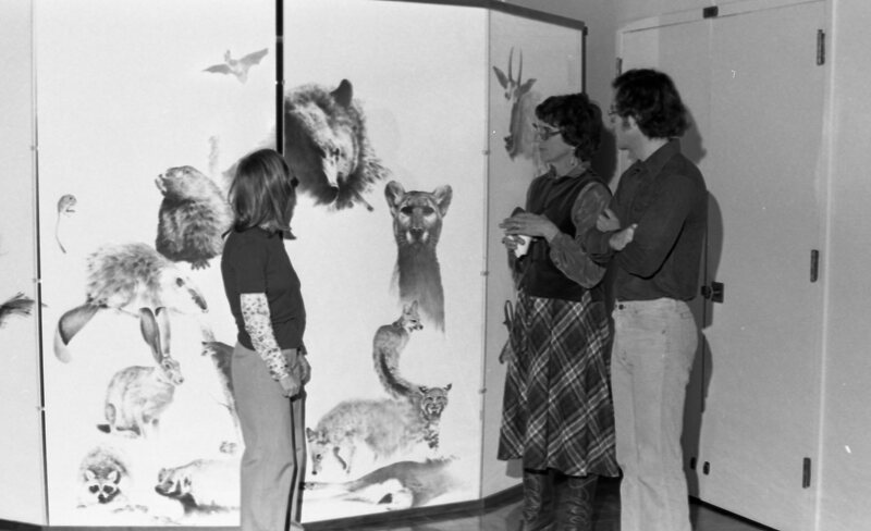 1978 Art, Rick Gibson's Wildlife Panels 10