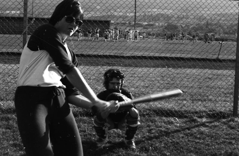 1980 Women's Softball Action 02