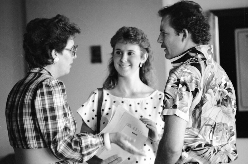 1986 Hoke Information Counter, Fall Registration 02