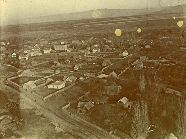 La Grande, Pre-1900 View of Old Town