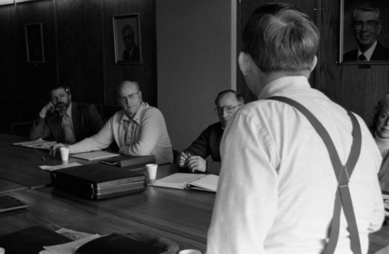 1985 Meeting at the Hoke Hall Conference Room 03